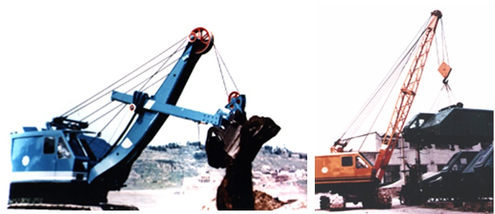 机械式履带挖掘机 机械式履带挖掘机