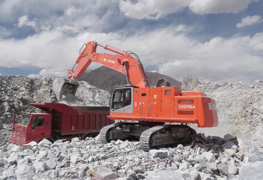 75吨电动挖掘机 75吨电动挖掘机