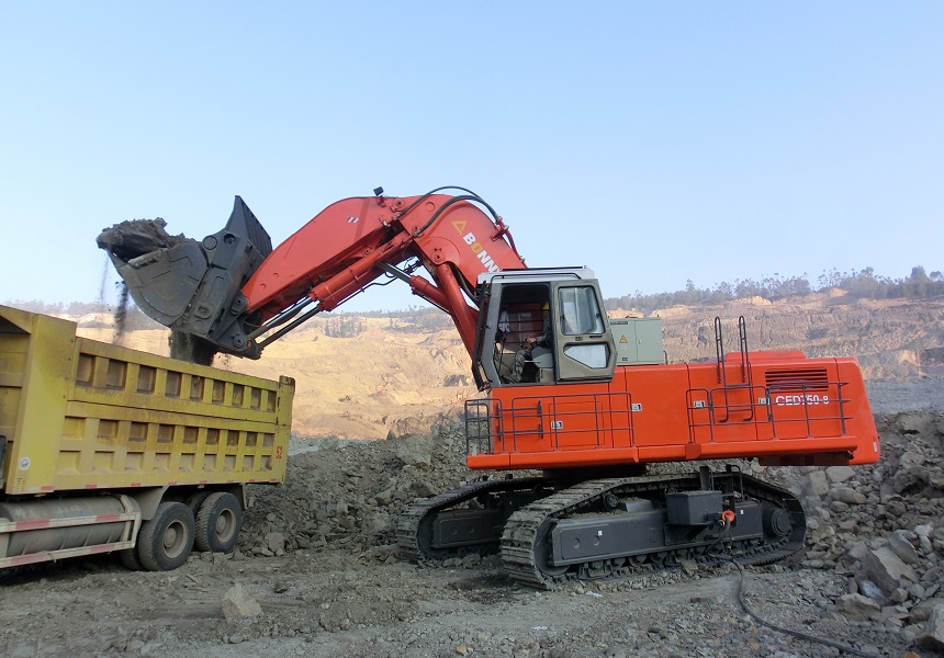 75吨电动挖掘机 75吨电动挖掘机